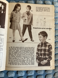 1966 | Marion naaipatronen maandblad | nr. 218 oktober 1965 met radarblad (HERENKOSTUUM)