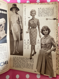1963 | Marion naaipatronen maandblad | nr. 175 februari - blouse, jas, jurken, blazer