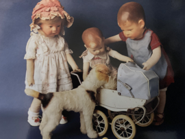 Briefkaarten | Poppen | Poppenmusem Den Helder: poppen en kinderwagen