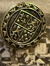 Ø 15 mm 1.5 cm - Bronskleurige uniform knoop Oostenrijk
