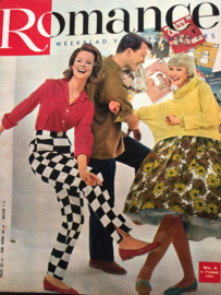 VERKOCHT | 1961 | Romance weekblad voor de twintigers | nr. 06 - 11 februari 1961 (Louis Armstrong en Toon Hermans)