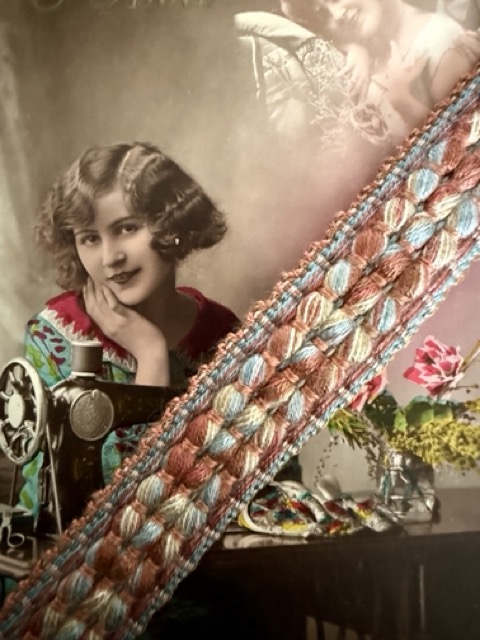 ROZE | Sierband, galon textielband