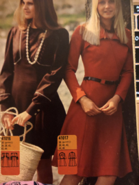 1974 | Marion naaipatronen maandblad | nr. 316 oktober 1974 - met radarblad - winterjassen, tweed, herfstkleding