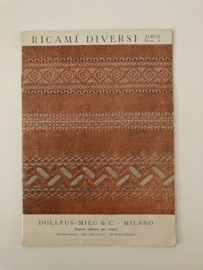 Boeken | DOLLFUS MIEG & C. MILAONO | RICAMI DIVERSI ALBUM num. 9
