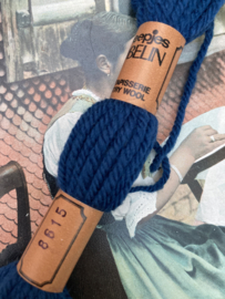 BLAUW - Scheepjes borduurwol, tapisserie/gobelin of punch needle wol - kleurnummer  8615