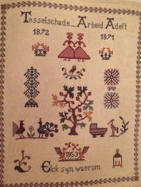 VERKOCHT | Briefkaart Merkla Tesselschade Arbeid Adelt 1872 - 1871 | jaren '80