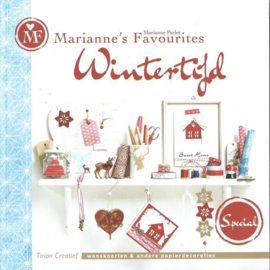 Boeken | Hobby | Papier | Marianne's Favorites Wintertijd - wenskaarten en andere papierdecoraties