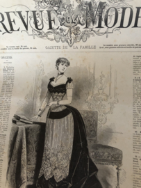 1881 | Revue de la Mode - Gazette de la Famille 13e - Annee no 627 (avec patrons) Dimanche 6 Janvier 1881