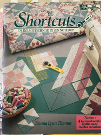 Boeken | Quilt | Shortcuts: de rolmestechniek in een notedop - Donna Lynn Thomas