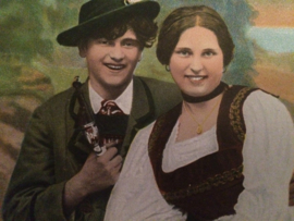 Duitsland | Kaarten - Postcards | "Duits liefdespaartje" | ca. 1890-1900