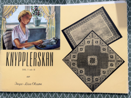 Boeken | Kantklossen | Knypplerskan: DEL 1 och II av Inga-Lisa Olsson