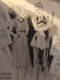 1948 | VICTORIE BREI en MODEBLAD voor MOEDER en KIND - Derde jaargang nr. 01 - zonder datum