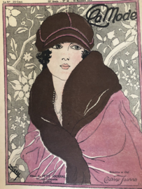 VERKOCHT | 1919 | Tijdschriften | Revue La Mode 23e Année No 46 16 Novembre 1919 - Hotel du Petit Journal Paris