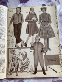1960 | Marion naaipatronen maandblad | nr. 147 - oktober - met radarblad  - jassen