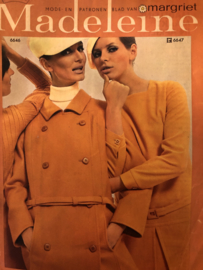 VERKOCHT | Madeleine: mode en patronenblad van Margriet 1967, nr. 4 april  - gratis radarblad