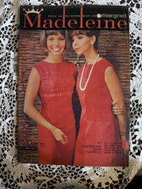Madeleine: mode en patronenblad van Margriet | 1964, nr. 04 april - gratis radarblad