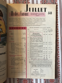1958 | Modes Travaux Magazine - N° 691 40e Année - JUILLET 1958