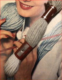 * 7280 GRIJS licht | Bruin label - borduurwol Colbert DMC Tapestry wool