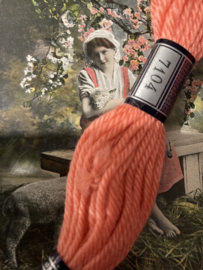* 7104 -2 Borduurwol ROZE ZUURSTOK LICHT Colbert DMC Laine pour tapisserie - virgin wool