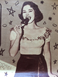 VERKOCHT | 1951 - La face a Main | vintage roddelblad, 10 februari 1951