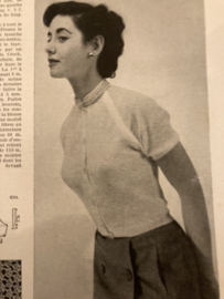 Tijdschriften | Borduren | Frankrijk | 1935 - Jeux D'Aiguilles no. 7 Revue Bimestrielle de Traveau Feminens - Rozen - Smokwerk