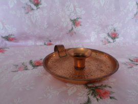 Rood koper | Bedkandelaar 'Art & Crafts' periode | 1800-1900 - 19de eeuws