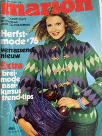 1976 | Marion naaipatronen maandblad | nr. 339A  - september 1976 - met radarblad (herfstmode)