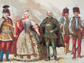 Hongaarse kostuums | midden 18de eeuw  | Hongarije