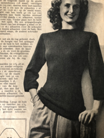 VERKOCHT | Tijdschriften | Haken en Breien | 1950 - Libelle's HAKEN en BREIEN - maart 1950 no 3 (PASEN)