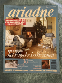 VERKOCHT | Tijdschriften | Handwerken | 1991 nr. 12 december | Ariadne: het Engelse kerst wonen 