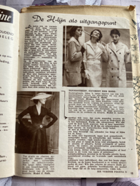 1955 | Marion naaipatronen maandblad | nr. 081 - april 1955 (jurken, kinderkleding)