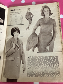 1962 | Marion naaipatronen maandblad | nr. 169, augustus 1962  met radarblad jurken/rokken/pakjes/jaskinderkleding