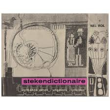 VERKOCHT | 1971 | Boeken |  Borduren | Stekendictionaire: borduursteken en borduurtechnieken verzameld door Nel Rol (3e druk)