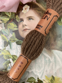 BRUIN - Scheepjes borduurwol, tapisserie/gobelin of punch needle wol - kleurnummer  8568 (leverachtig bruin)