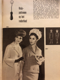 1965 | Marion naaipatronen maandblad | nr. 202, april 1965 ( met radarblad - herenjassen, nachtkleding, lente jurkjes)