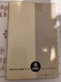 DMC | Borduurgaren  kleurenkaart - Carte de Couleurs | RETORS A BRODER POUR LA BRODERIE MATE W 106 1RE EDITION ART. 89 (1968)