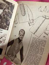 1962 | Marion naaipatronen maandblad | nr. 173 december - juk, rok, mantelpakje, broekpak, meisjes jurkjes, kinder - en babykleding