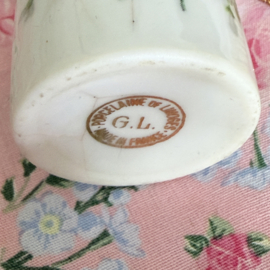 Oud parfumflesje parfumverstuiver Limoges G.L.