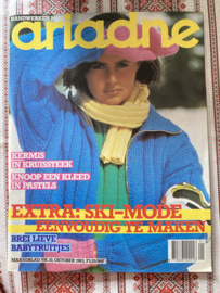 Tijdschriften | Handwerken | 1983 nr. 10 oktober | Ariadne: maandblad voor handwerken 'Extra ski-mode  en babytruitjes'