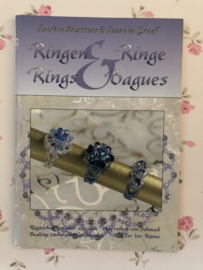VERKOCHT | Boeken | Kralen | Ringen & Ringe Rings Baques: rijgtechnieken voor sieraden - Lurece Mattens & Leane de Graaf