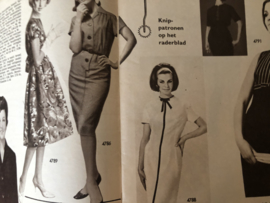 1965 | Marion naaipatronen maandblad | nr. 201 - maart 1965  (met radarblad - jurkjes, mantelpakjes