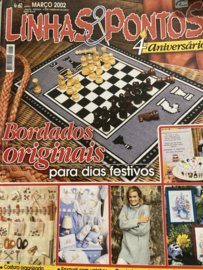 Tijdschriften | Borduren | Spanje | Linhas & Pontos no. 60 Marco 2002