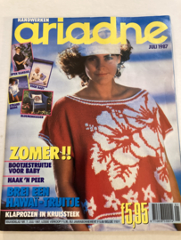 Tijdschriften | Handwerken | 1987 nr. 07 juli | Ariadne: maandblad voor handwerken