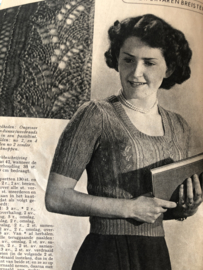 VERKOCHT | Tijdschriften | Haken en Breien | 1951 - Libelle's HAKEN en BREIEN - maart 1951 no 3