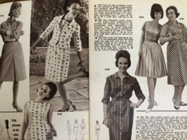 1966 | Marion naaipatronen maandblad | nr. 214 april 1966  - jurkjes, mantelpakjes