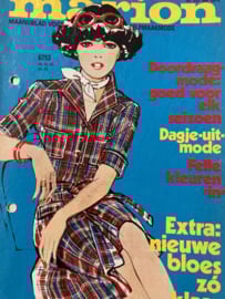 1976 | Marion naaipatronen maandblad | nr. 337 juli 1976 - met radarblad (bloes)