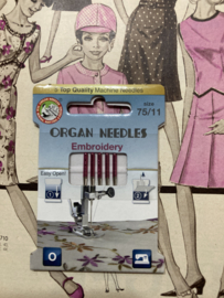 Naaimachinenaalden | TOP STICH size  90/14 | Pakje met 5 stuks Organ Needles  Naalden