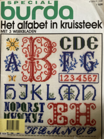 Tijdschriften | Borduren | BURDA Special - Kruissteek E 934 Het alfabet in kruissteek