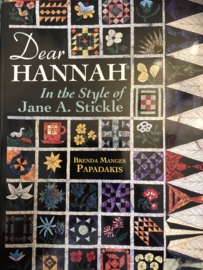 VERKOCHT | Boeken | Quilten | Dear Hannah: In the Style of Jane A. Stickle | American Quilter's Society