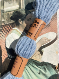 BLAUW - Scheepjes borduurwol, tapisserie/gobelin of punch needle wol - kleurnummer  8609